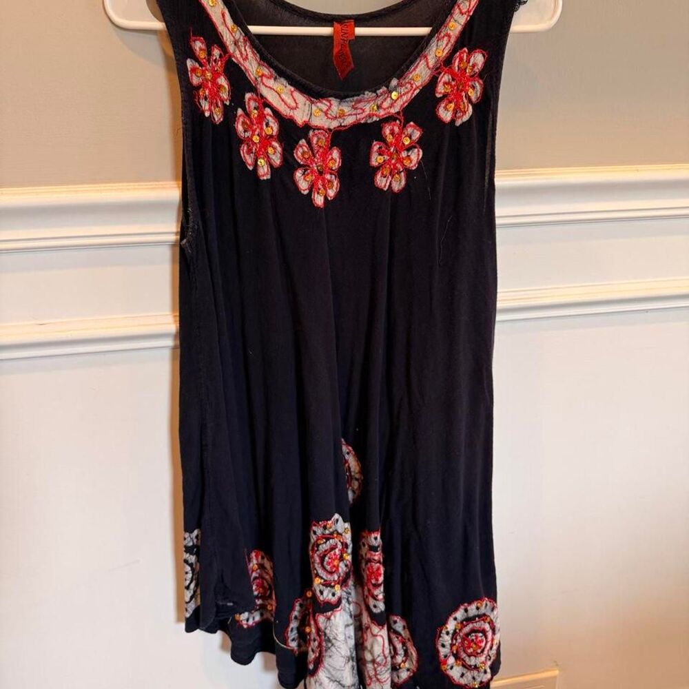 Sunflower Women's Boho Hippie Free Size Dress